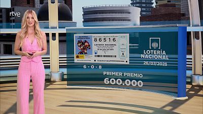 Sorteo de la Lotería Nacional del 26/07/2025