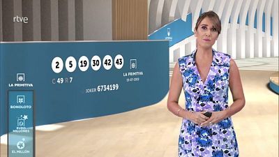 Sorteo de la Primitiva y la Bonoloto del 25/07/2022