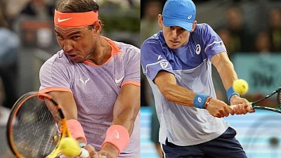 Tenis - ATP Mutua Madrid Open:  A. de Miñaur - R. Nadal