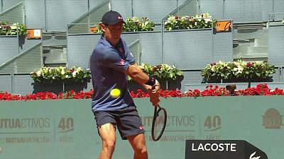 Tenis - ATP Mutua Madrid Open: Aleksandar Vukic - Kei Nishikori