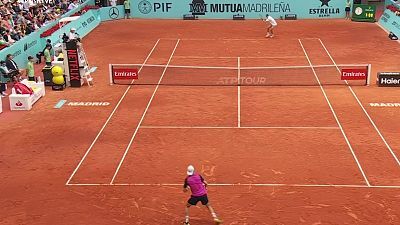 Tenis - ATP Mutua Madrid Open: Grigor Dimitrov - Nicolás Jarry
