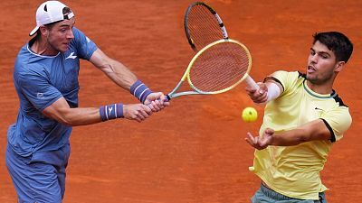 Tenis - ATP Mutua Madrid Open: J. Struff - C. Alcaraz - 30/04/24