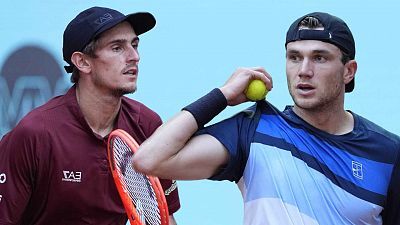 Tenis - ATP Mutua Madrid Open: Jack Draper - Matteo Arnaldi