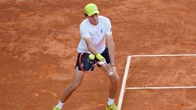 Tenis - ATP Mutua Madrid Open: Joao Fonseca - Elmer Moller