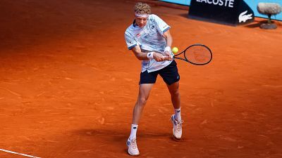 Tenis - ATP Mutua Madrid Open: Martín Landaluce - Cameron Norrie