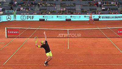 Tenis - ATP Mutua Madrid Open: Nuno Borges - Alejandro Davidovich Fokina