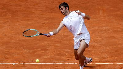 Tenis - ATP Mutua Madrid Open: Stéfanos Tsitsipás - Lorenzo Musetti