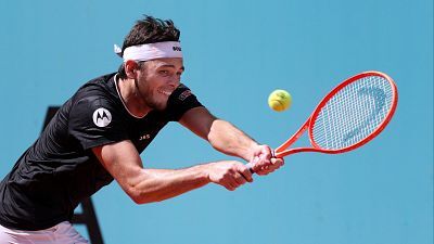Tenis - ATP Mutua Madrid Open: Taylor Fritz - Christopher O'Connell
