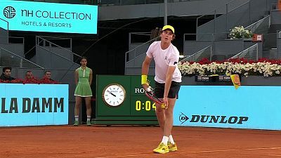 Tenis - WTA/ATP Mutua Madrid Open: Tommy Paul - Joao Fonseca