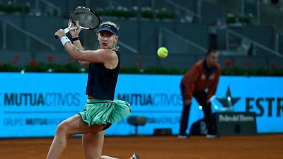 Tenis - WTA Mutua Madrid Open 2022. 2ª Semifinal: J. Teichmann - J. Pegula
