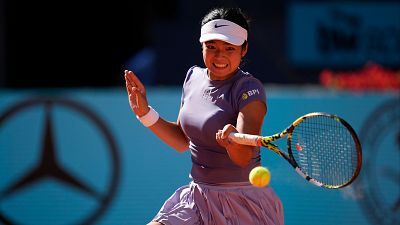 Tenis - WTA Mutua Madrid Open: Alexandra Eala - Iga Swiatek