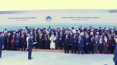 Congreso líderes religiosos. Bakú, 2019