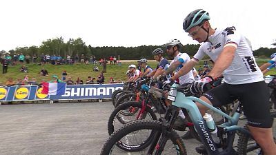 Campeonato del Mundo Cross Country. E-MTB Prueba masculina