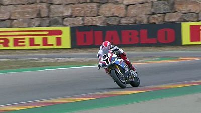 Motociclismo - Campeonato del Mundo Superbike 2019. Superpole prueba Aragón