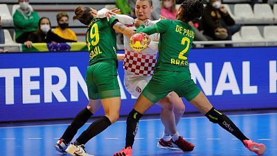 Balonmano - Campeonato del Mundo femenino: Croacia - Brasil