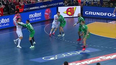 Balonmano - Campeonato del Mundo masculino. 1/4 final: Croacia - Hungría