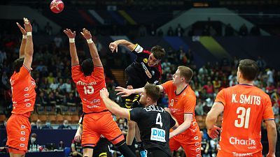 Balonmano - Campeonato del Mundo Masculino. Main Round: Países Bajos - Alemania