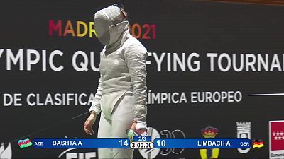Esgrima - Torneo preolímpico. Final sable femenino