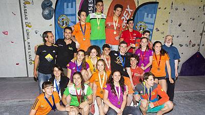 Primer Campeonato de España de Escalada en Bloque Juvenil. 25 de junio 2017.