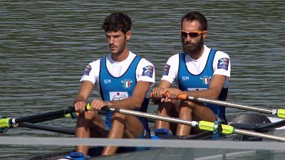 Remo - Campeonato del Mundo. Finales A: Final LM2x