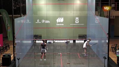 Squash - Campeonato de Europa. 1ª Semifinal Femenina