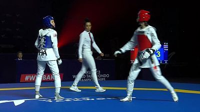 Taekwondo - Campeonato del Mundo. Semifinales y finales: M-54 kg / W-46 kg