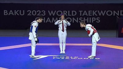 Taekwondo - Campeonato del Mundo. Semifinales y finales: M-63 kg / W+73 kg