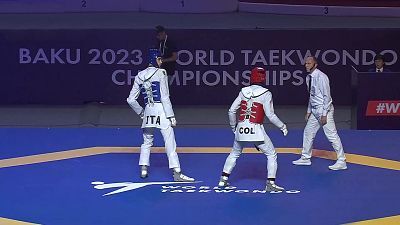 Taekwondo - Campeonato del Mundo. Semifinales y finales: M-80 kg / M-87 kg y W-49 kg