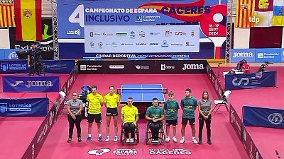 Tenis de mesa - Campeonato de España Inclusivo. Final