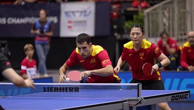 Tenis de mesa - Campeonato de Europa. Individual dobles y mixto