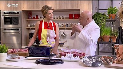 Las recetas de Julie con Thierry Marx: Carne a la bour-guignon