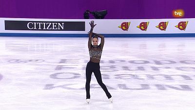 Patinaje Artístico - Campeonato de Europa. Libre femenino Grupo 4