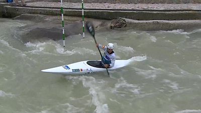 Campeonato de Europa Slalom. Final Kayak Femenina