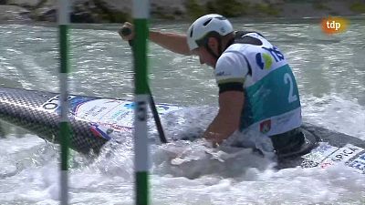 Piraguismo. Campeonato de Europa Slalom. Finales canoa