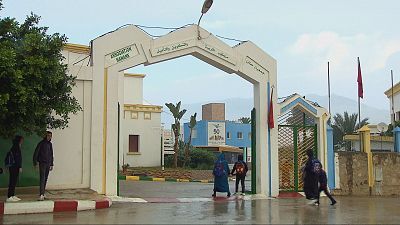 Bailando bajo la lluvia de Tetuán