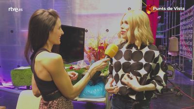 Entrevista a Tánia Sarrias, nova presentadora de 'Punts de vista'