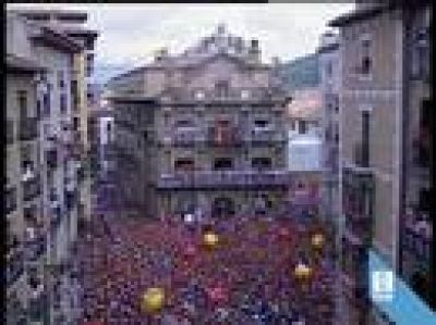 Comienzan los Sanfermines 2008 con el tradicional chupinazo.