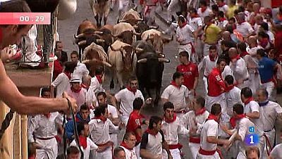 Segundo encierro de San Fermín 2012