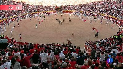 Séptimo encierro de San Fermín 2012