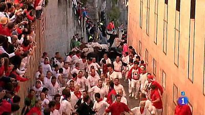 Sexto encierro de San Fermín 2012