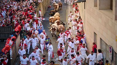 Vive San Fermín 2025 - Tercer encierro