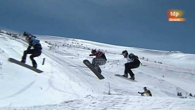Copa del Mundo. Final snowboard cross, masculino y femenino
