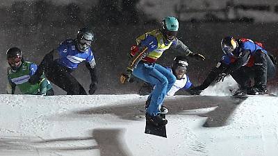 Copa del Mundo. Finales SnowboardCross por Equipos