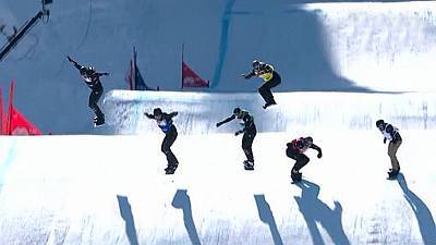 Copa del Mundo. Finales Snowboardcross Sprint