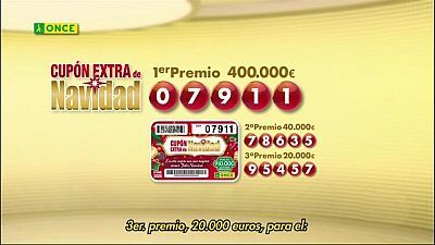 Sorteo ONCE - 01/01/20