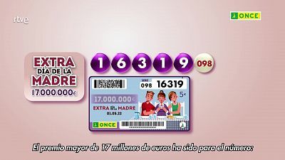 Sorteo ONCE - 01/05/22