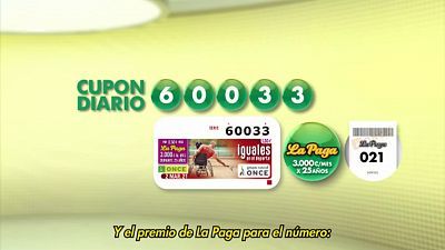 Sorteo ONCE - 02/03/21