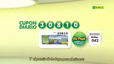 Sorteo ONCE - 03/06/21