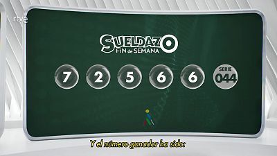 Sorteo ONCE - 04/01/25
