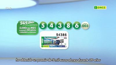 Sorteo ONCE - 05/03/22